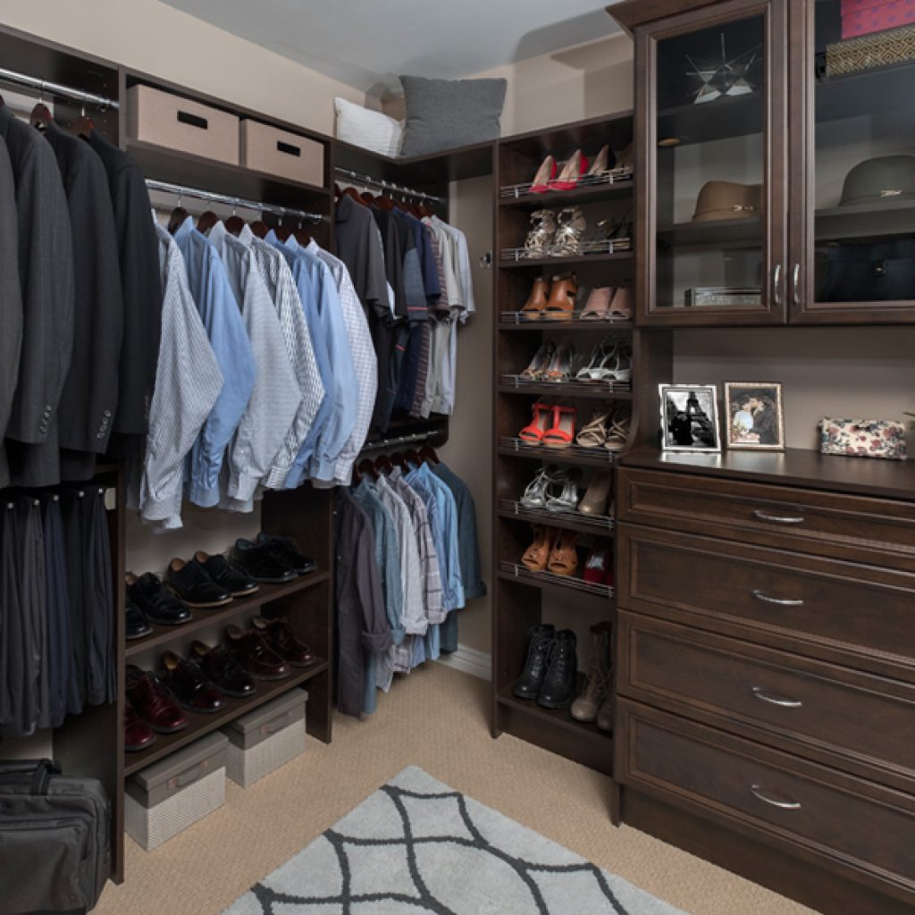 Chocolate Wood Closet System For Men 1024x1024 