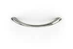 Thin Crescent - Brushed Chrome